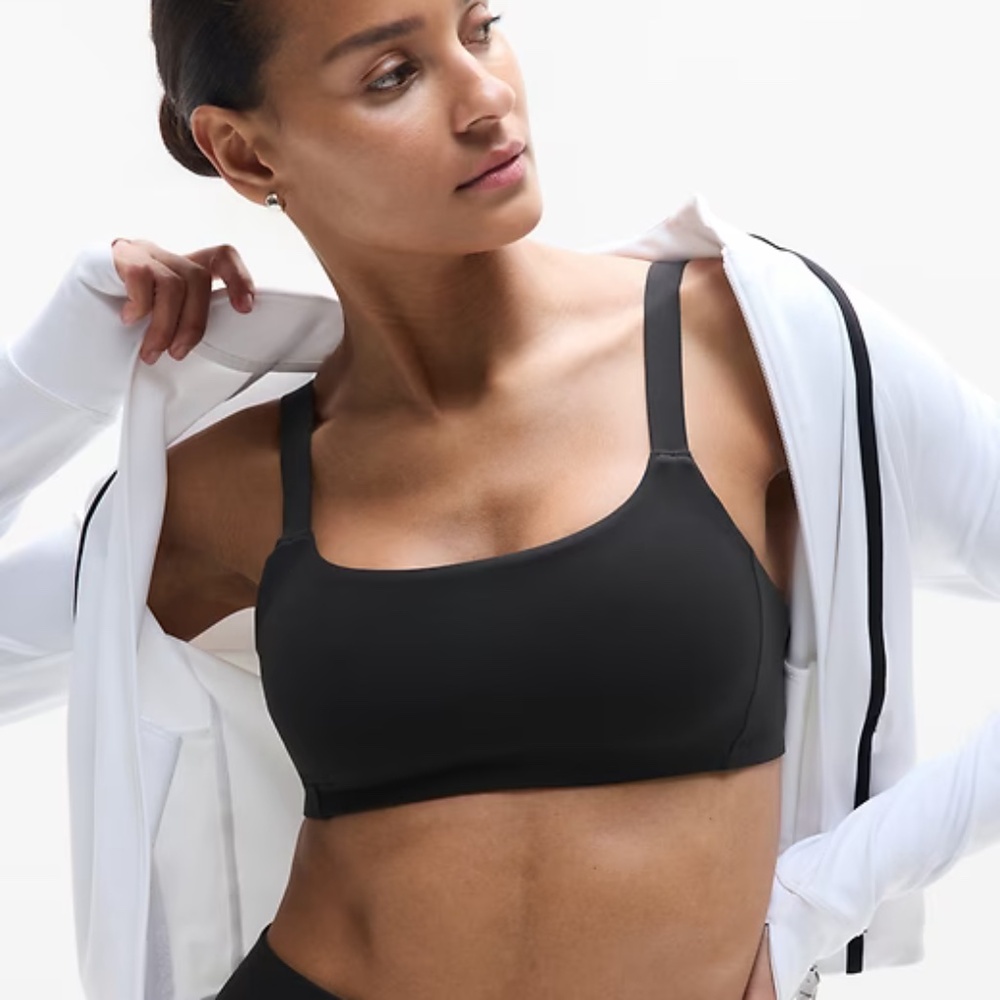 NWT Athleta Reform Adjustable Bra // Black #684673